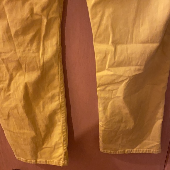 Cabi Utility Trousers Pants 2021 Mustard Yellow Size 16 - Picture 10 of 13